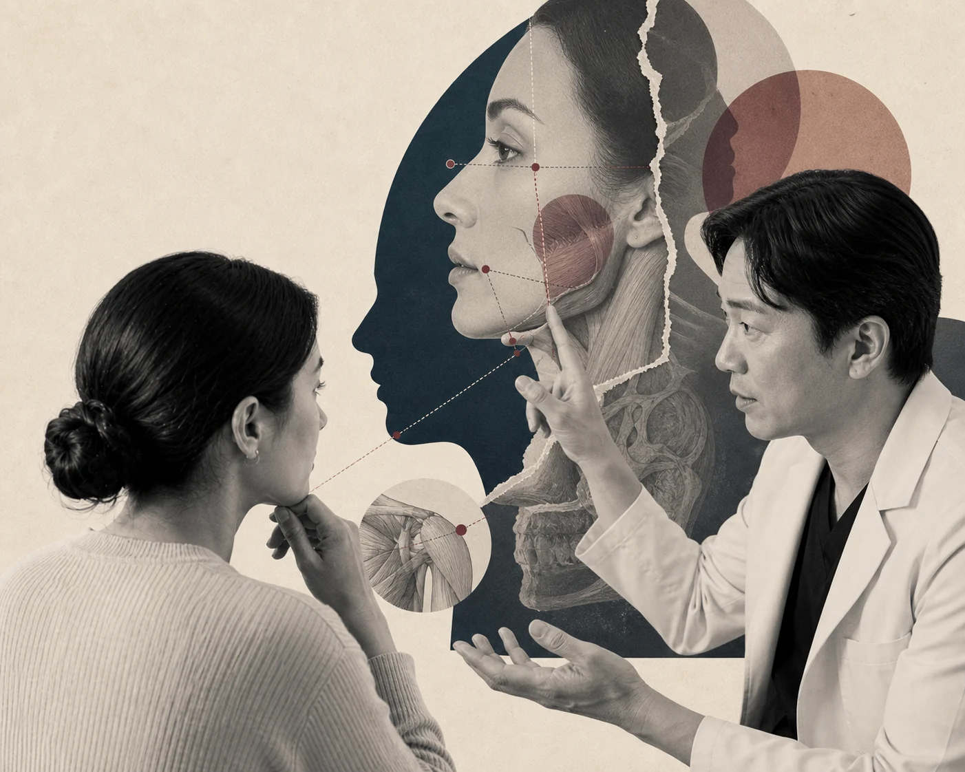 상담부터 회복까지 책임 있게 설명하고 관리하는 전문성을 시각화한 이미지
